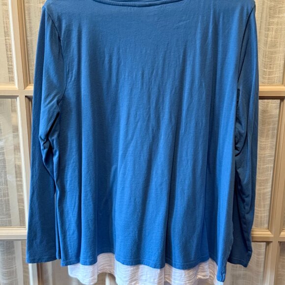 J. Jill Long Sleeve Layered Tee - Picture 4 of 4